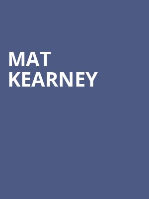 Mat Kearney, Pabst Theater, Milwaukee