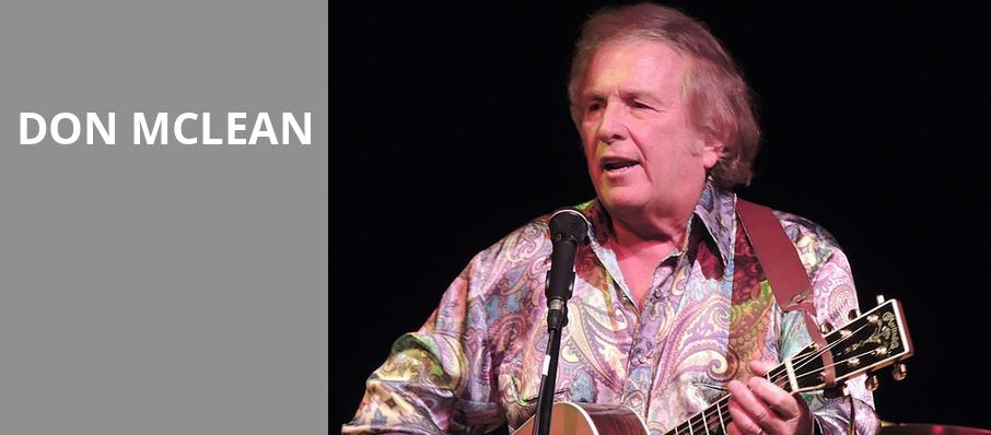 Don McLean, Pabst Theater, Milwaukee