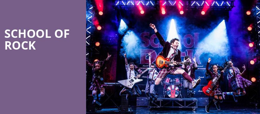 School of Rock musical cancelled – The Hand That Feeds HQ
