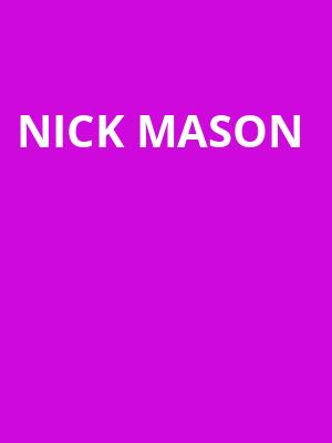 Nick Mason, Riverside Theatre, Milwaukee