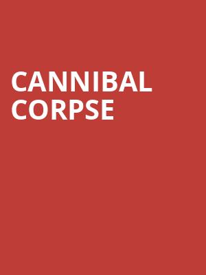 Cannibal Corpse, Eagles Ballroom, Milwaukee