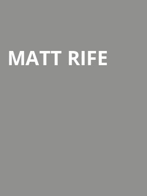 Matt Rife, Riverside Theatre, Milwaukee