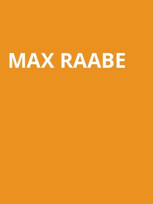 Max Raabe Poster
