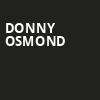 Donny Osmond, Riverside Theatre, Milwaukee